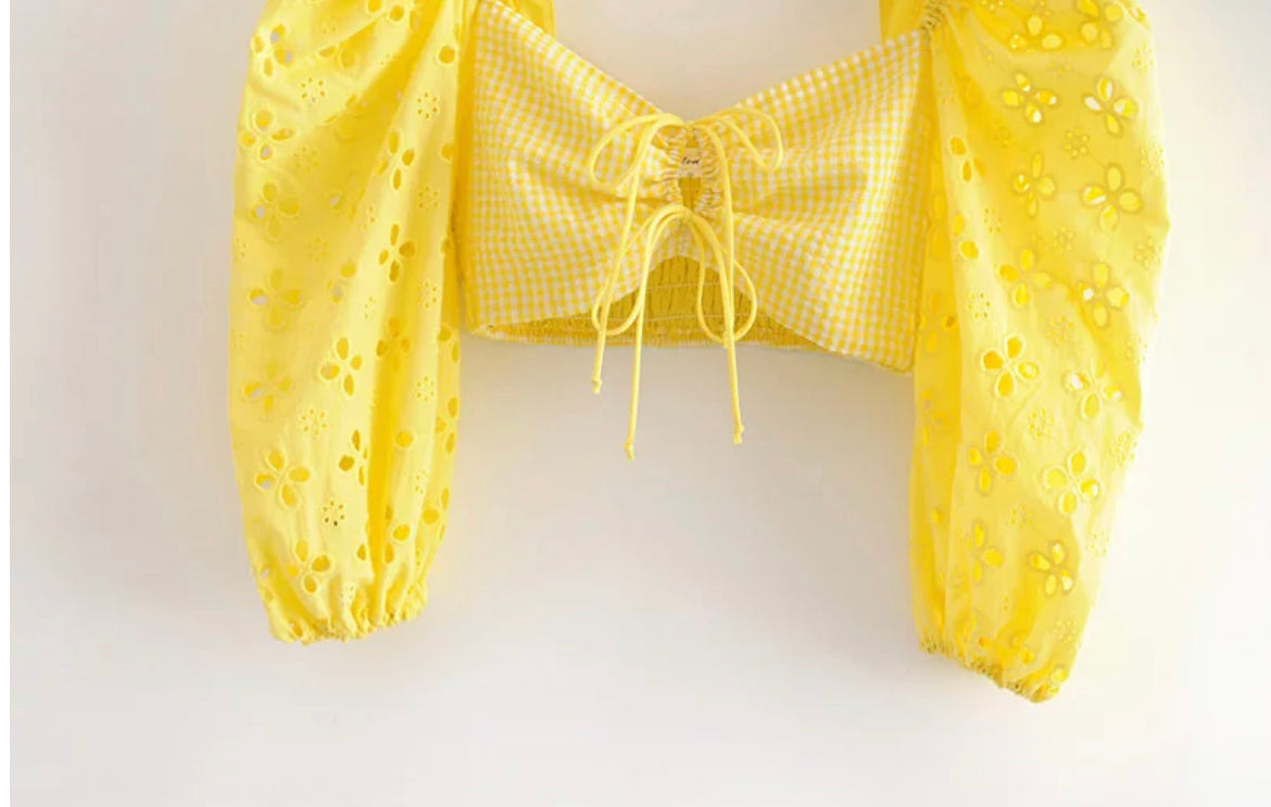 Top amarillo