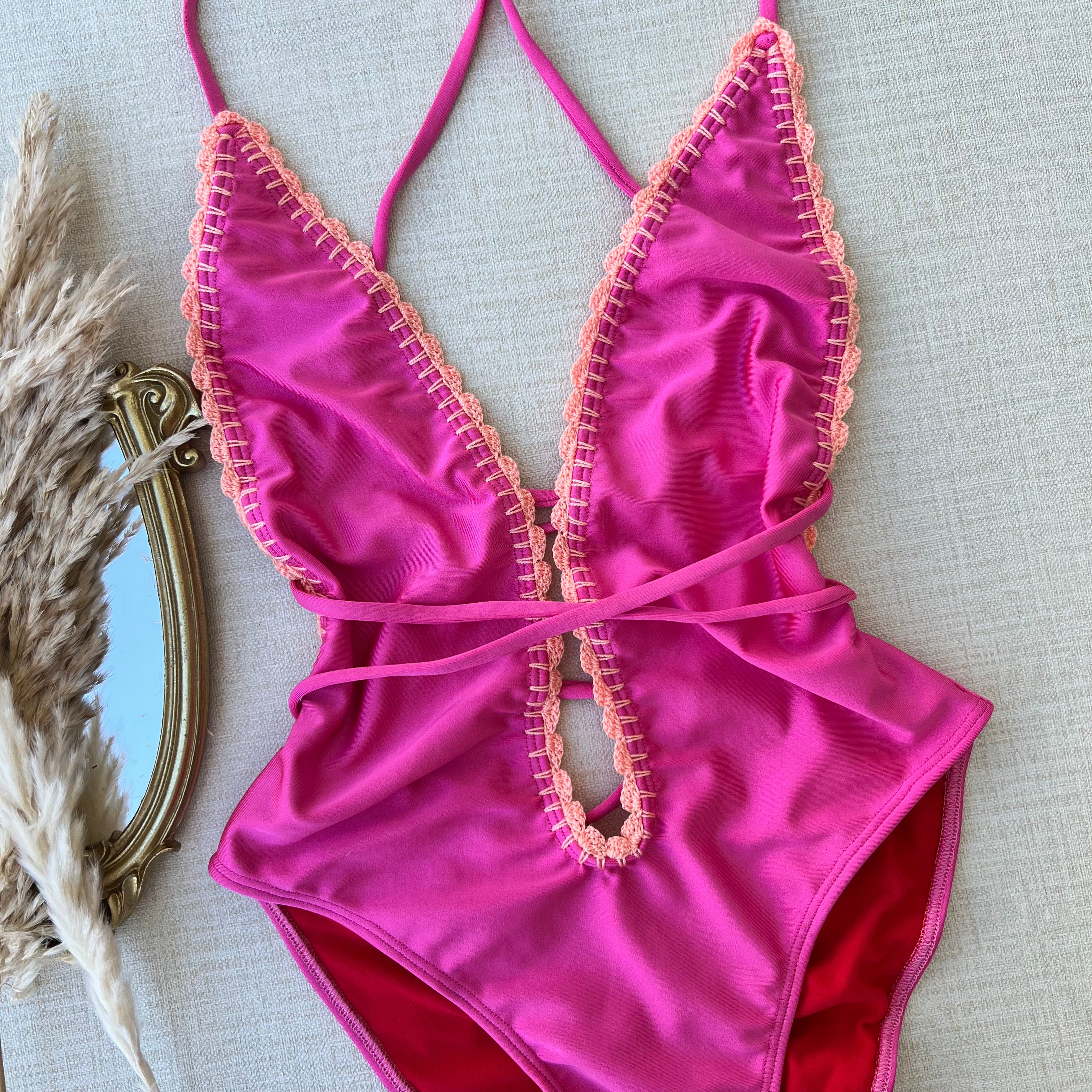 Sheridan Crochet fucsia