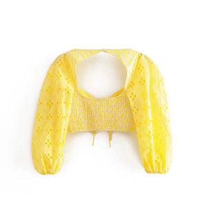 Top amarillo