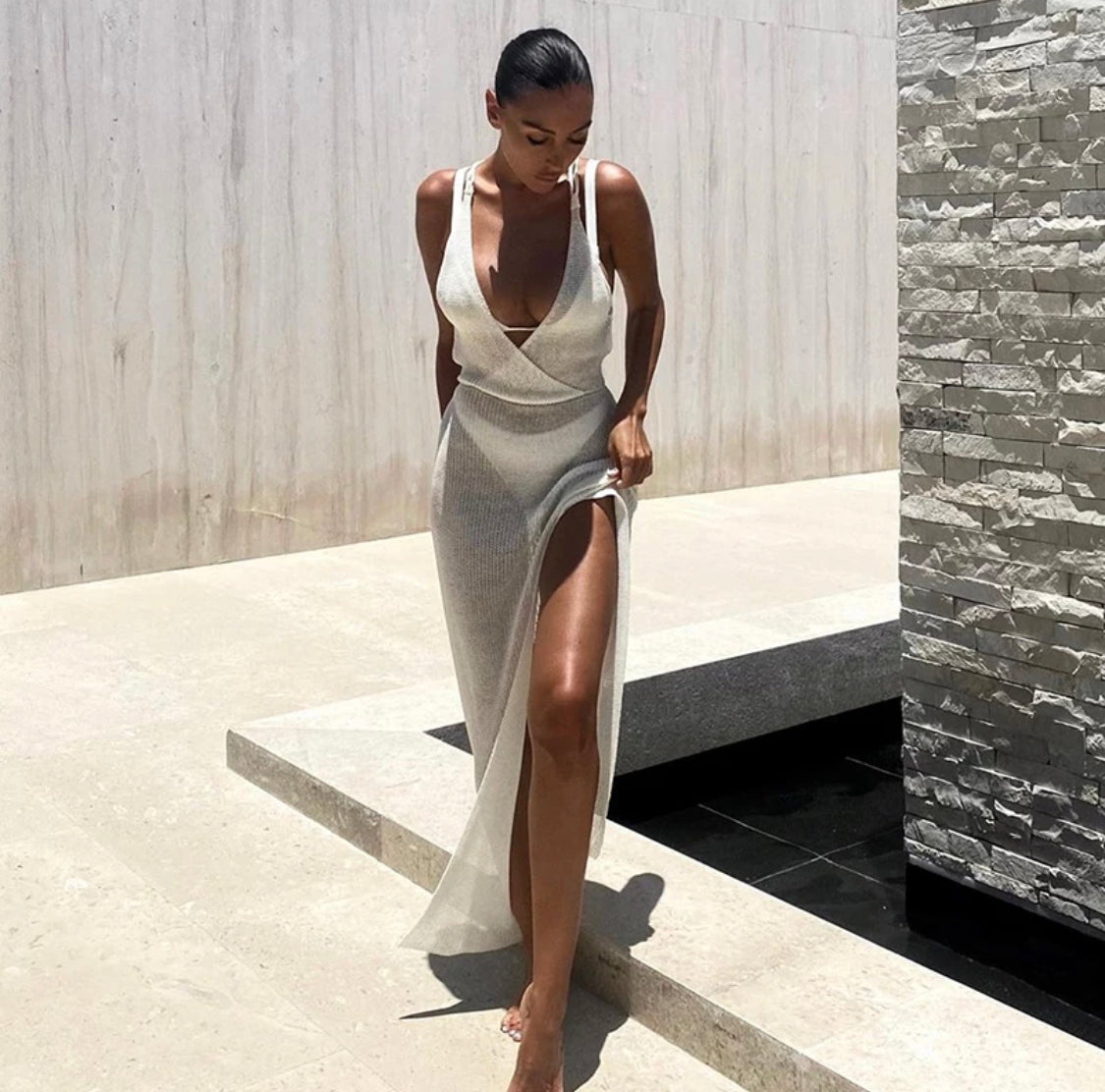 White dress