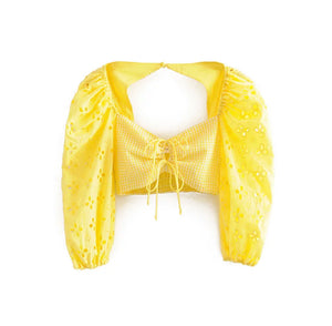 Top amarillo